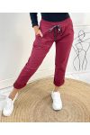 CASUAL PANTALON AH422 BORDEAUX