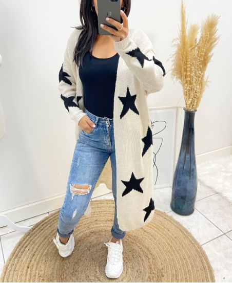 LONG STAR VEST AH481 BEIGE