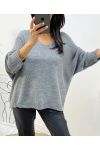 PULLOVER MESH 8066 GRAY