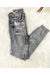 CONFEZIONE 11 JEANS GRIGIO METALLIZZATO AW569