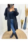 JACKE + GÜRTEL FREE FW588 SCHWARZ