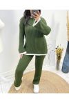 PULLOVER + HOSE SET AH776 KHAKI