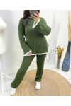 PULLOVER + HOSE SET AH776 KHAKI