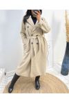 TRENCH LUNGO AW839 BEIGE