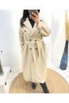 TRENCH LUNGO AW839 BEIGE