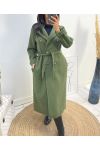 LANGE TRENCHCOAT AW839 GROEN