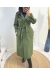 TRENCH LUNGO AW839 VERDE