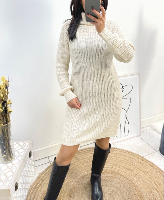 STRICKPULLOVER AW843 BEIGE