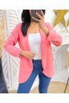 CHAQUETA BLAZER 2 BOLSILLOS PE975 ROSA