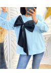 PULLOVER NOEUX PE978 BLEU CIEL