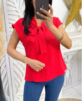 PE167 RED BLOUSE