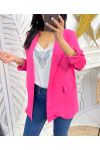 CHAQUETA LIGERA PE981 FUCHSIA