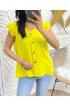 PE179 BLUSA DE BOTONES AMARILLO