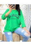 T-SHIRT 2 POCHES LOS ANGELES PE49 VERT