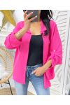 CAMICIA 2 TASCHE PE207 FUCSIA