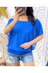 SHEER TOP SS42 ROYAL BLUE