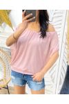 SHEER TOP PE42 PINK