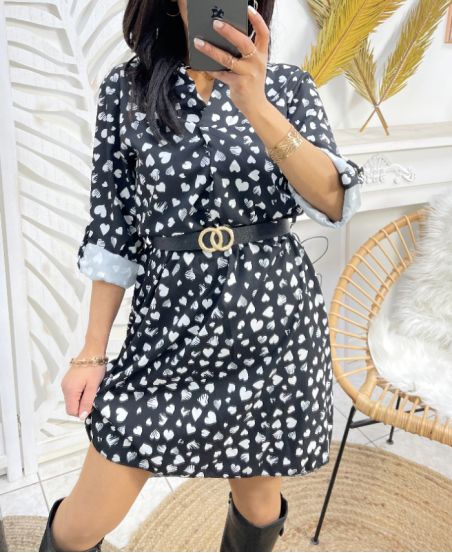 PRINTED TUNIC DRESS PE06