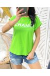 LUCKY T-SHIRT SS243 LEMON GREEN