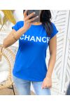 LUCKY T-SHIRT PE243 ROYAL BLUE