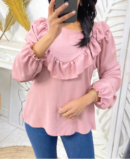 PINK FROUFREAU TOP SS185