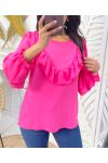 TOP FROUFROU PE185 FUSHIA