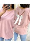 KNOTBACK T-SHIRT PE265 PINK