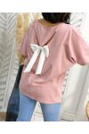 KNOTBACK T-SHIRT PE265 PINK