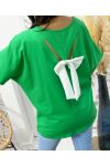 KNOTBACK T-SHIRT PE265 GREEN