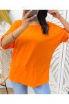 CAMISETA KNOTBACK PE265 NARANJA