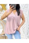 TOP DENTELLE PE372 ROSE