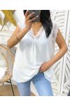 TOP DENTELLE PE372 BLANC