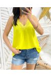 PIZZO CARACO PE368 GIALLO FLUO