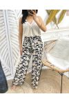 PALAZZO PANTS PE475 BLACK