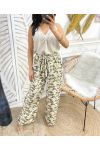 PALAZZO PANTS PE475 GREEN