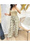 PALAZZO PANTS PE475 GREEN