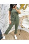 JUMPSUIT PE438 GREEN