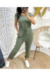 JUMPSUIT PE438 GREEN