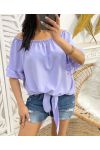 PE320 TIE TOP LILAC