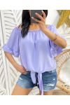 PE320 TIE TOP LILAC