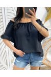 PE320 TIE TOP BLACK