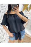 PE320 TIE TOP BLACK