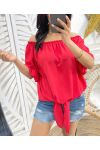 PE320 TIE TOP RED