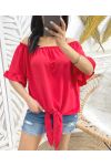 PE320 TIE TOP RED