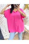 BLUSA CON CADENA EN LA ESPALDA PE235 FUCSIA