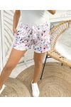 IMPRESS SHORTS PE1365 FIORI BIANCHI