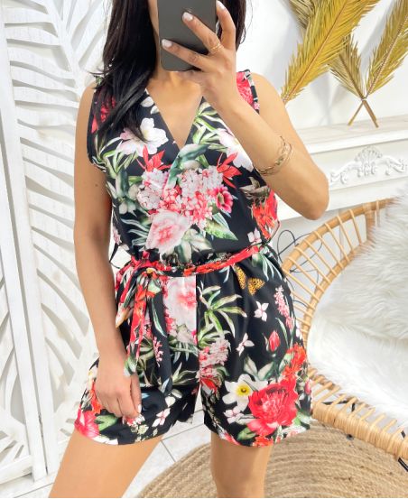 SHORT SUIT PE1063 ZWART