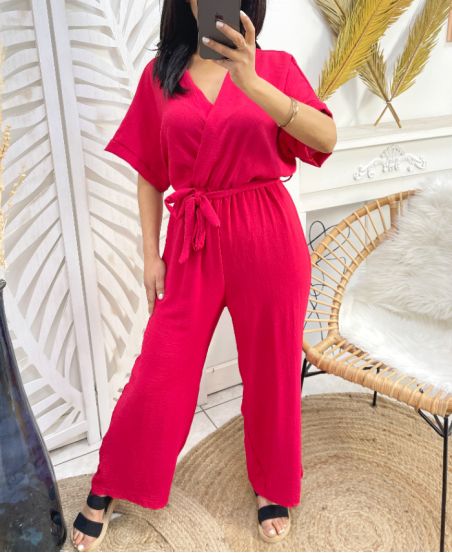 JUMPSUITSTROUSERS PE309 RED