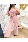 JUMPSUIT PE309 LIGHT PINK