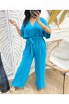 JUMPSUIT PE309 LAGOON BLAUW